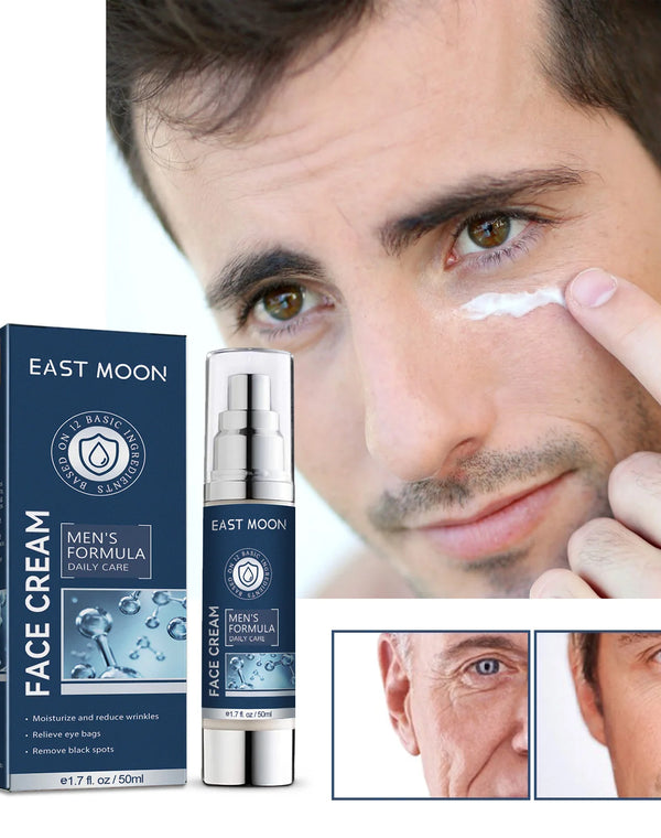 Men's Wrinkle Anti Aging Face Eye Cream Pure for Men Day Adults Male Nature Skin Care Kit Moisturizing Whitening Facial Cream