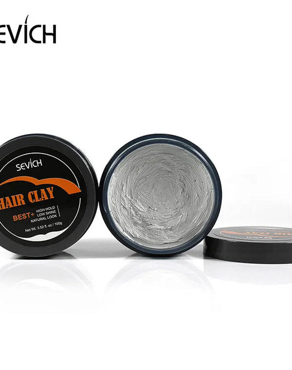Sevich Matte Strong Hold Hair Styling Clay Gel for Men – Natural Molding Cream with Matte Finish