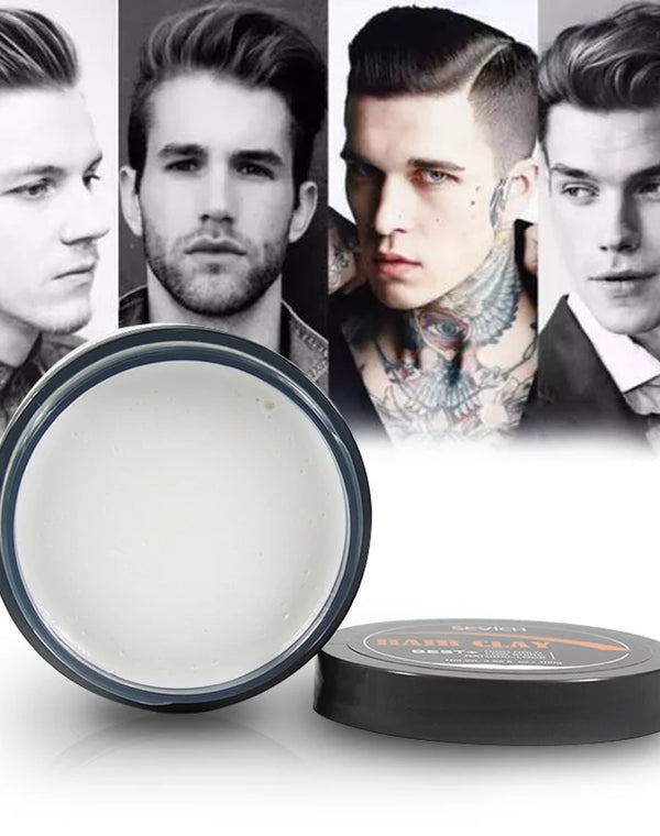 Sevich Matte Strong Hold Hair Styling Clay Gel for Men – Natural Molding Cream with Matte Finish