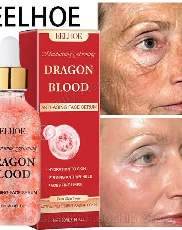 Dragon Blood Fast Wrinkle Remove Face Serum Placenta Royal Anti-Aging Firming Lifting Whitening Moisturizing Skin Care Cosmetics