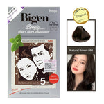 Meiyuan Comb-In Black Hair Dye – Japanese Press-Type Hair Color Cream for Men & Women