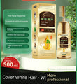 Tongrentang Natural Plant Black Hair Dye Cream – Comb-In Formula for Gray Coverage & Lasting Shine