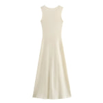 Elegant Women's Knit Sleeveless Party Dress