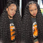 13x4 Hd Kinky Curly Lace Frontal Human Hair Wig