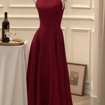 Elegant Sleeveless A-Line Midi Dress