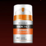 BIOAQUA Skin Care Men Deep Moisturizing Oil-control Face Cream Hydrating Anti-Aging Anti Wrinkle Whitening Day Cream 50g