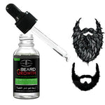 Beard Growth Oil & Balm – 30ml Natural Leave-In Conditioner for Beard, Chest & Moustache