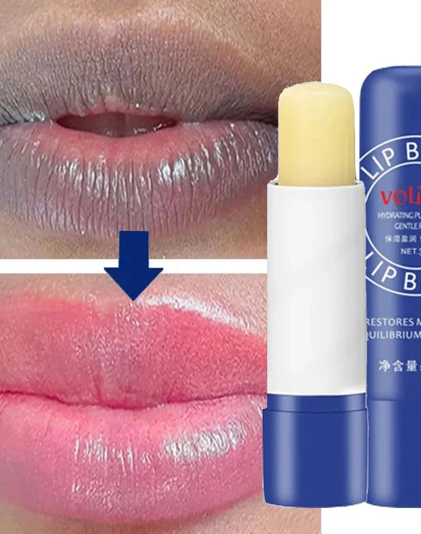 Lip Balm Whitening Remove Dark Lighten Melanin Lip Mask Fade Lip Line Brighten Exfoliating Moisturize Dead Skin Repair Lip Care